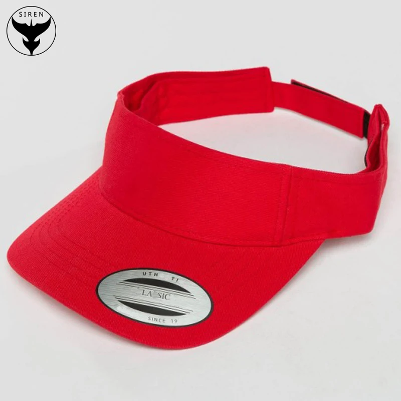 China factory cotton custom adjustable sun hats visor for women ladies