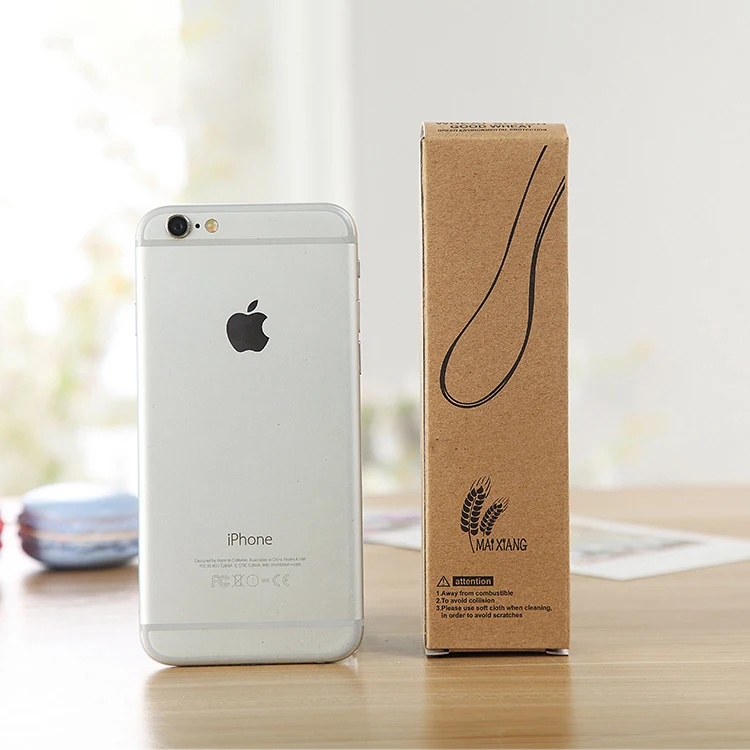 Colorful Biodegradable Baby Rice Spoon Reusable Wheat Round Plastic Spoon