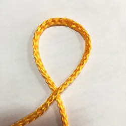 Hot sale 4mm  nylon braided rope color nylon rope for sale