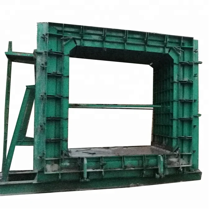 Custom Concrete Underground  Gallery Mould Precast Concrete Box Culvert Mould