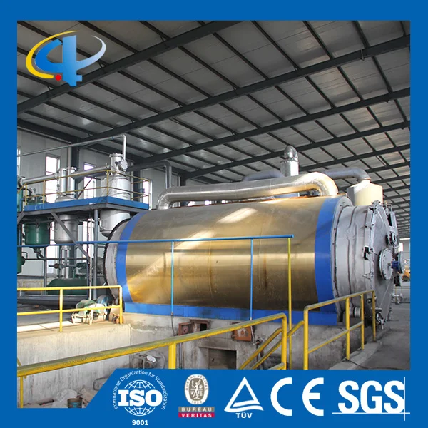 Высокое Качество Отходов Резины Пиролиза Растение с CE, SGS, ISO, BV, TUV
