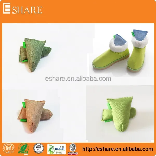 
Mini Moso Reusable Bamboo Charcoal Shoe Deodorizer Bag 