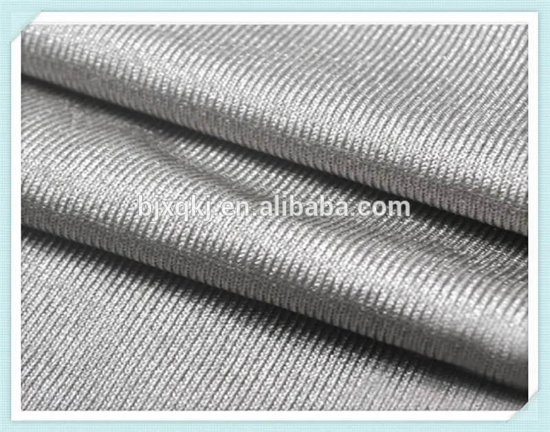 
100% nano silver fiber Electromagnetic Antiradiation Fabric 