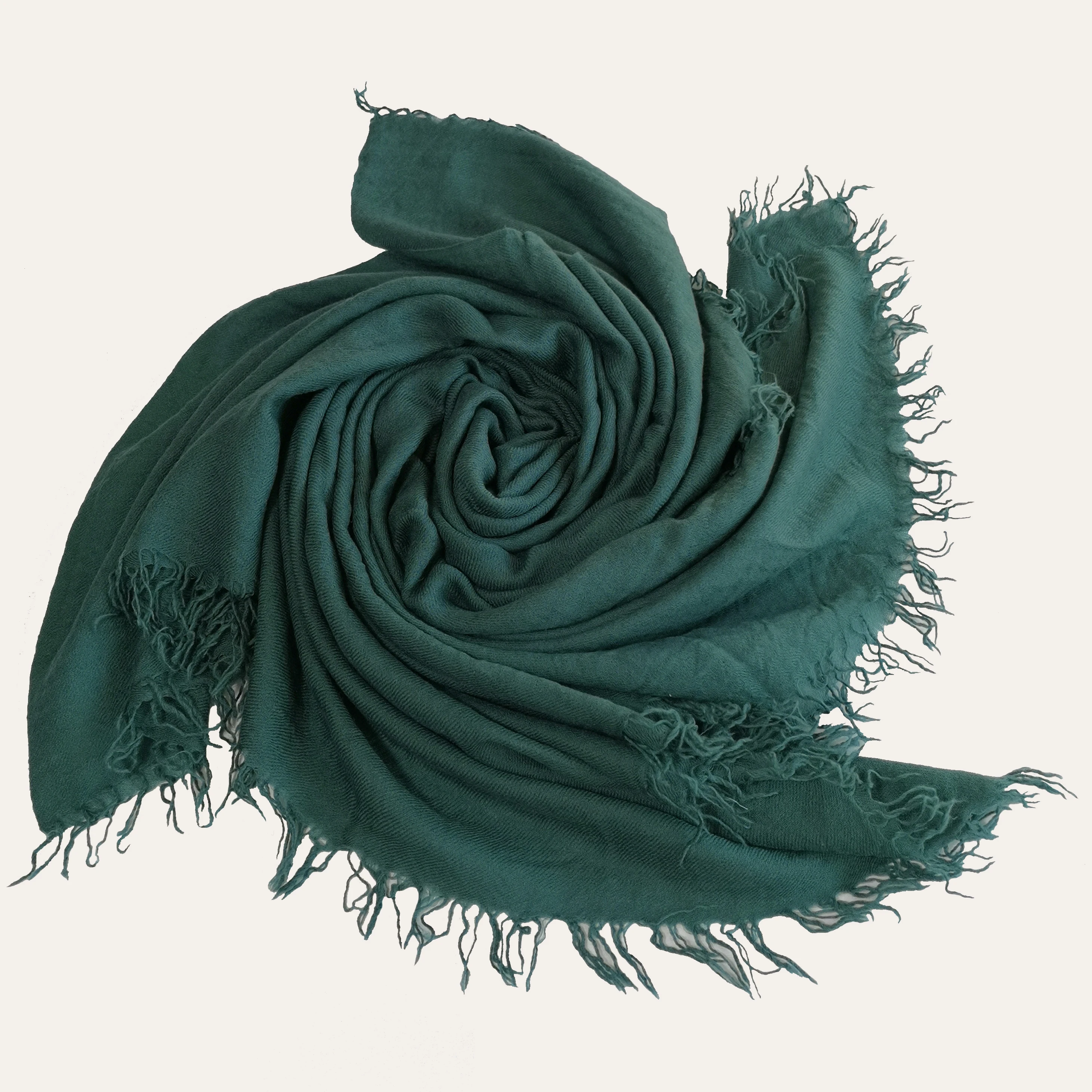 
High Quality Italian Women Super Soft Plain Long 100% Cashmere Kashmiri Pashmina Shawls 