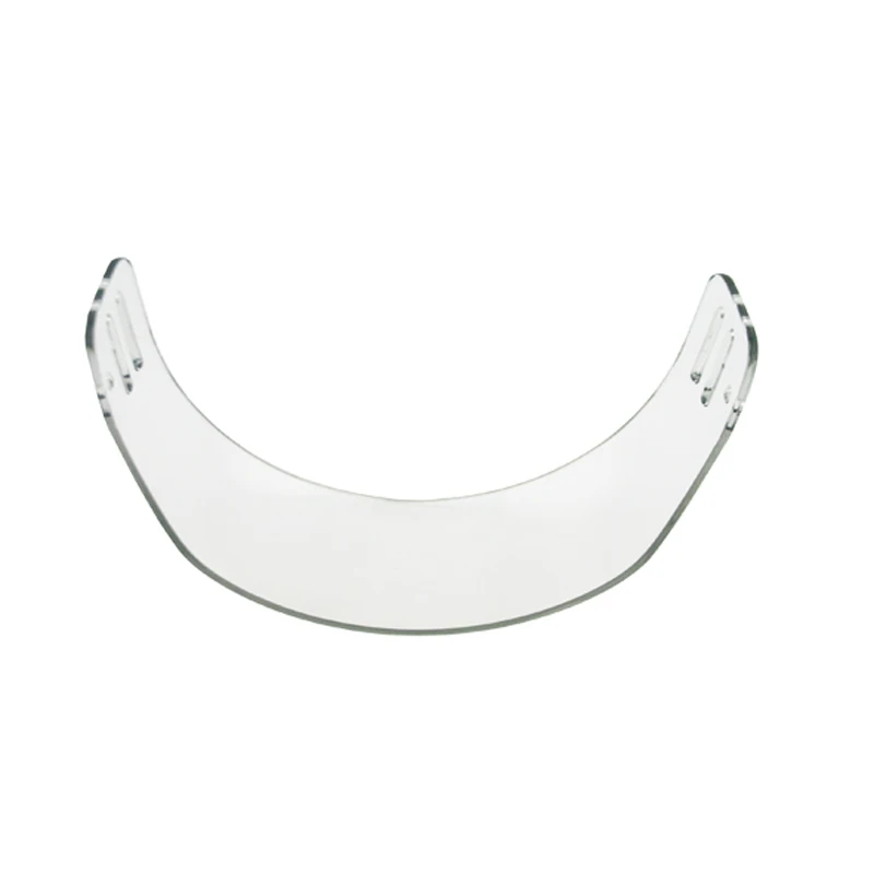 
CE Certificate PC panel Anti-scratch Anti-fog Ice Hockey Helmet Visor 