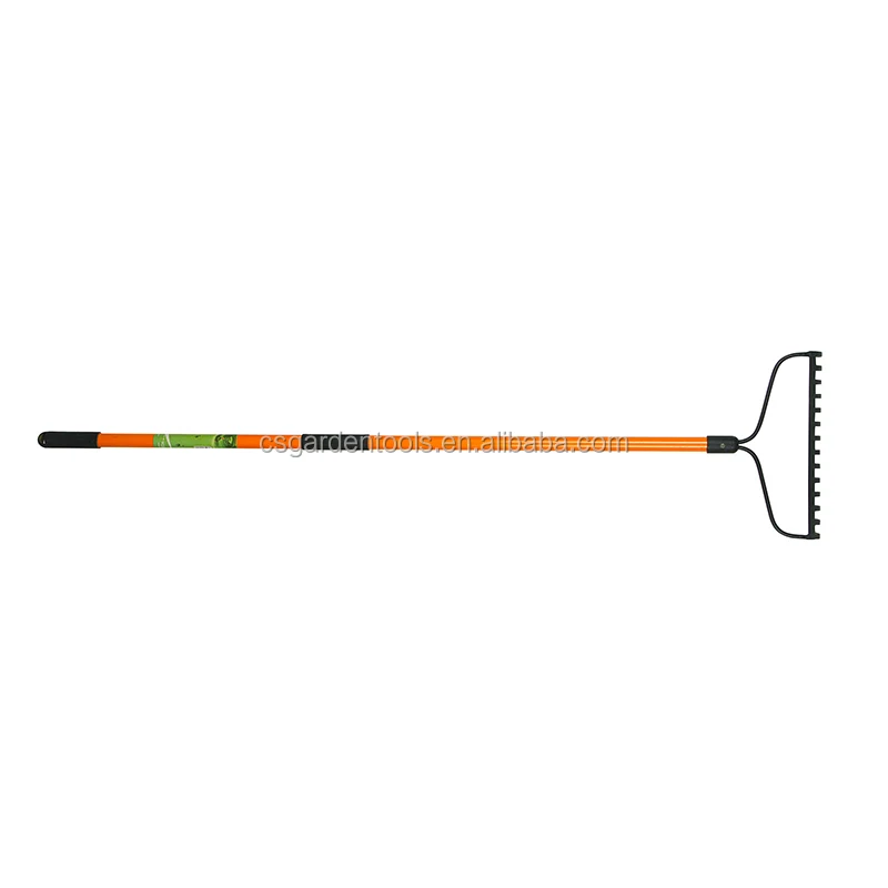 14 teeth A3 Steel garden farm grass rake for pasture