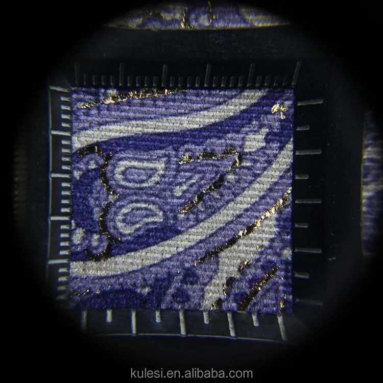 
China suppliers hotsale Korean velvet printing gilding knitted fabric 