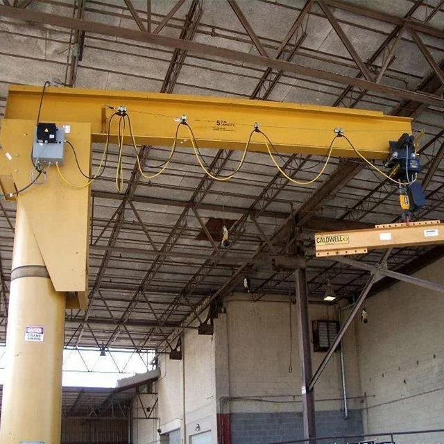 BX Model 270 Degree Rotating 1 Ton Wall Jib Crane