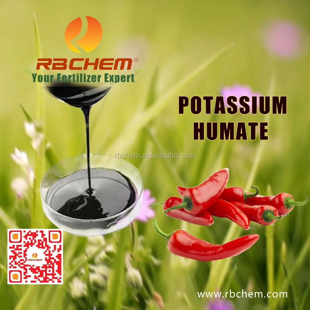 Manufacture Agriculture Fertilizer Potassium Humate No Harmful Chemicals