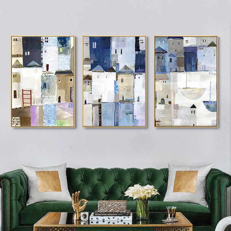 made in China oil dafen modern abstract painting