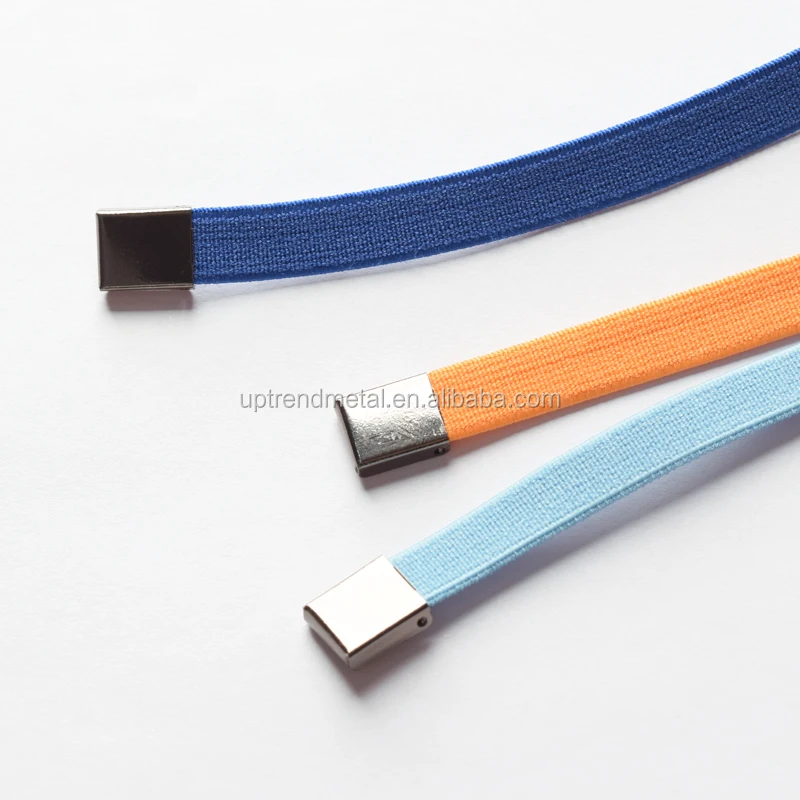 High Quality Metal Shoe Buckle Garment Flat Clip Shoelace Aglets For Decoration