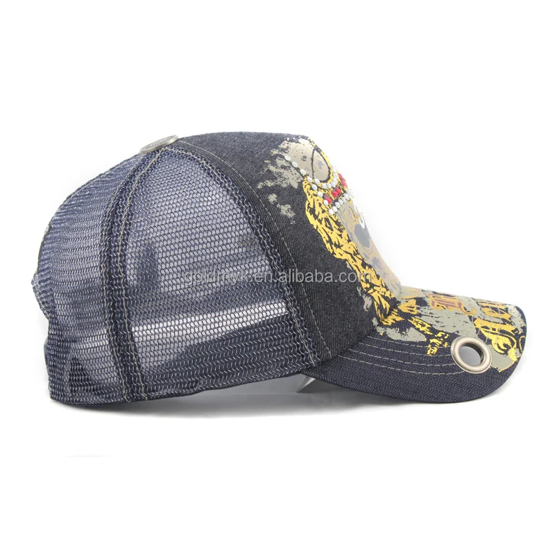 wholesale fashion rhinestone baseball hat and cap