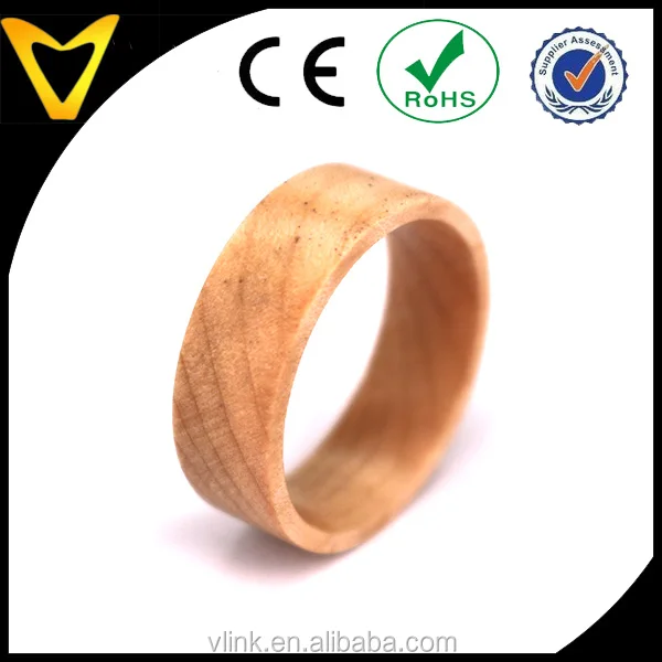 Douglas Fir womens or mens wooden wedding or engagement ring,Handmade organic bentwood artisan ring