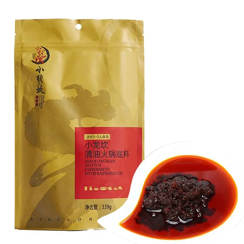 
Xiaolongkan Spicy Chinese Sichuan Hot Pot Sauce Base Seasoning 