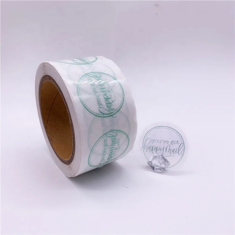 Waterproof Vinyl PVC Die Cut Label Custom Adhesive Printing Logo Sticker Label
