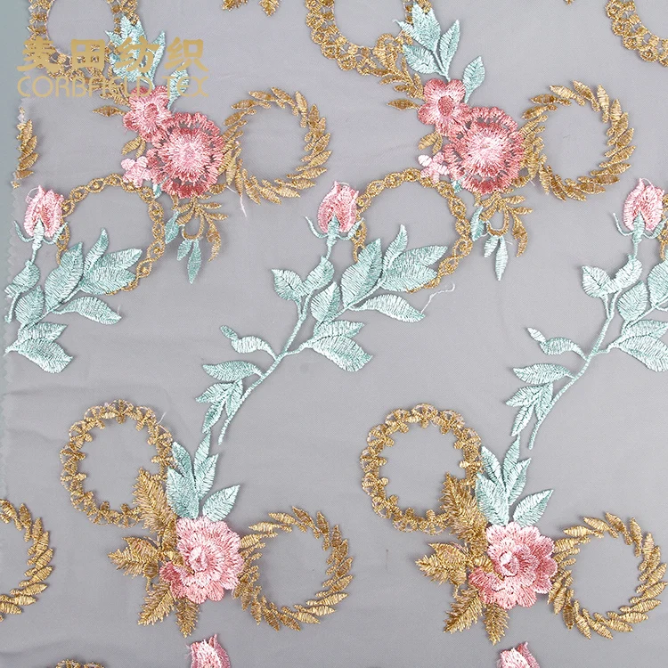 Лучшие продажи высокое качество заводской ручной вышивки с чистой ткани