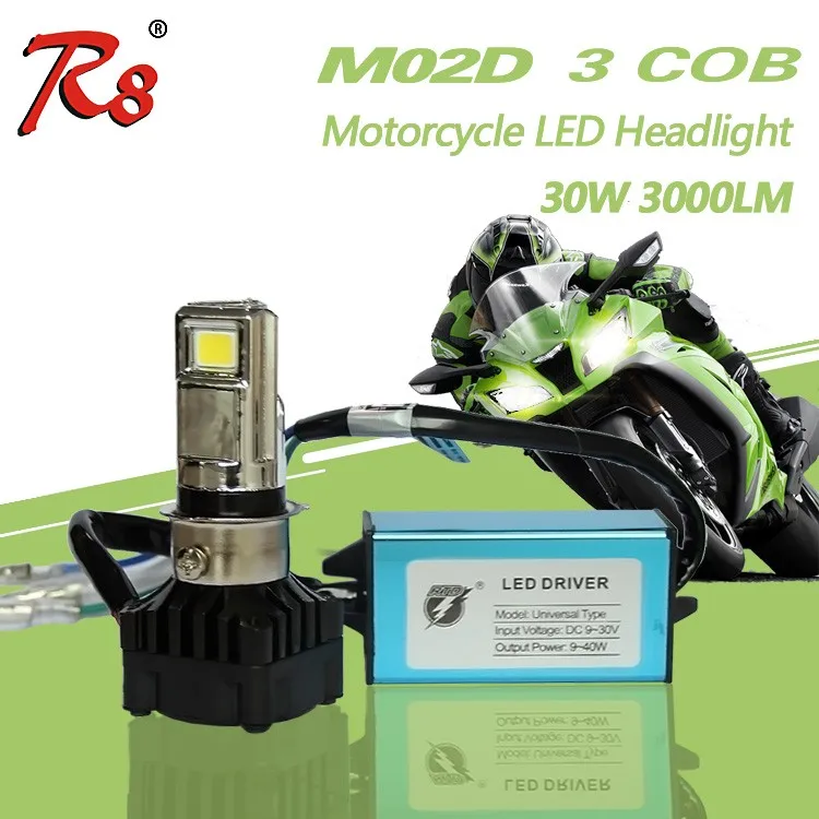 Good Power M02D 6000K LED Motorcycle Head Bulb LED Lamp For Motorcycle Piaggio Ciao Mix Head Lamp