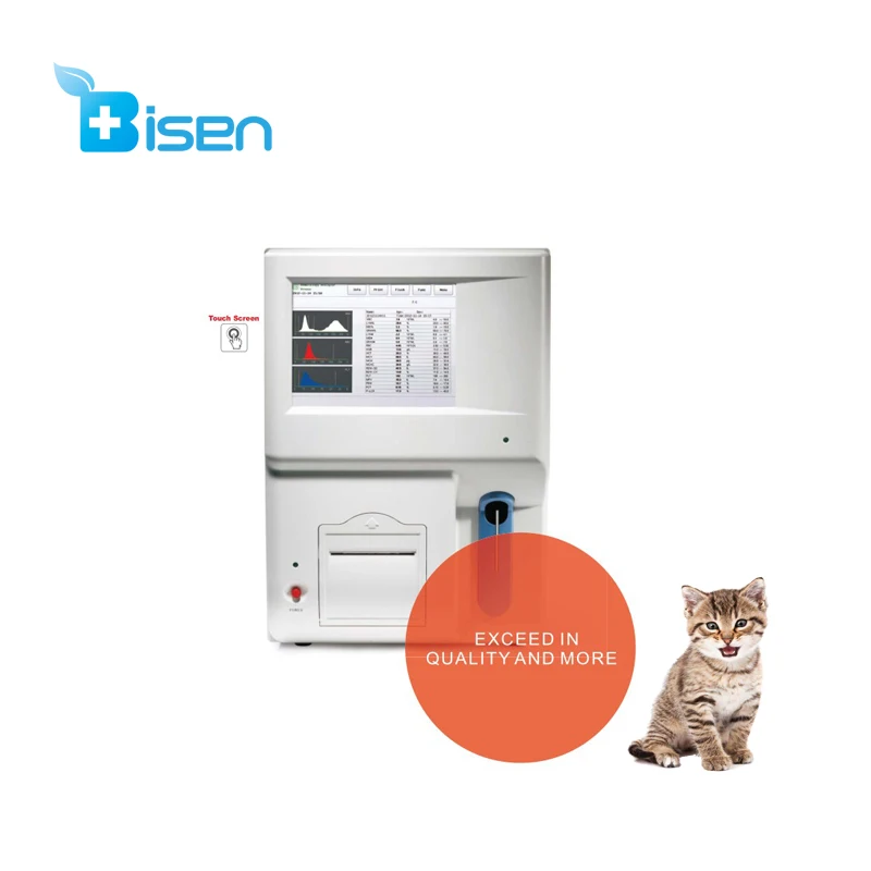 BS-KT6300 лаборатории ветеринара 3-часть полностью автоматический анализатор состава крови клеток анализатор гематологический анализатор машина для тестирования крови