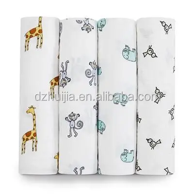 Распродажа! Двухслойное муслиновое детское дышащее Пеленальное Одеяло от китайского производителя