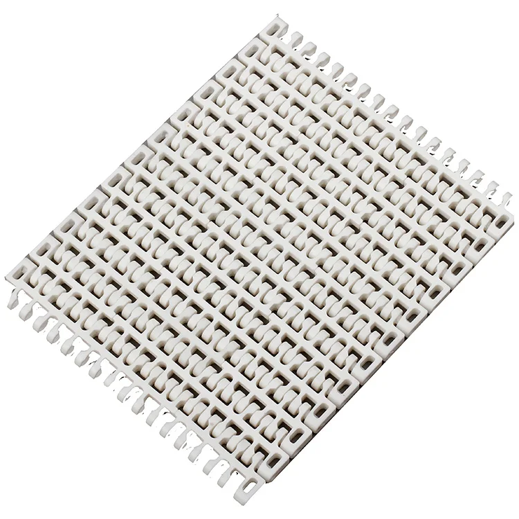 Bread baking modular plastic conveyor belt for food industry