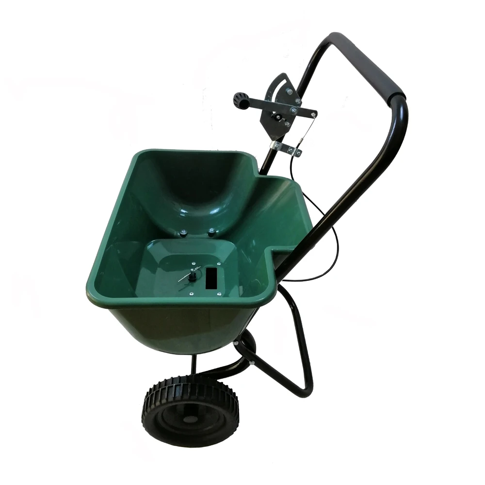 Garden manual 80LB economic agriculture fertilizer spreader