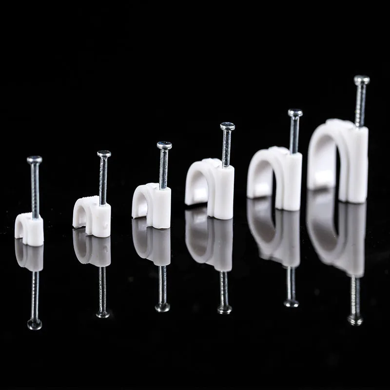 
Hot sale 8mm PE Cable Clips for cable data 