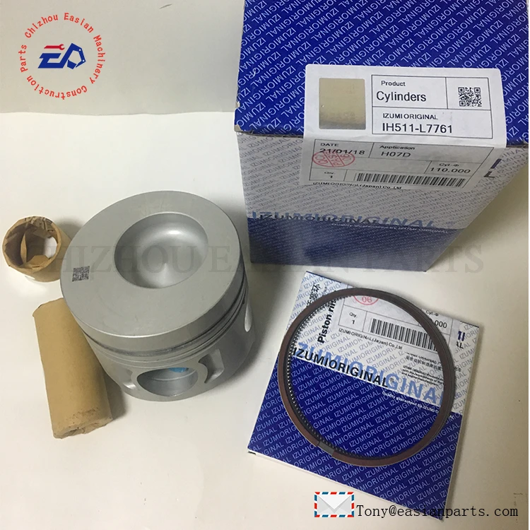 
IZUMI H07D liner kit 110mm piston kit 13216-1980 used for HIMO FD FC 