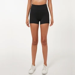 OEM athletic wear fitness shorts with pocket for women yoga