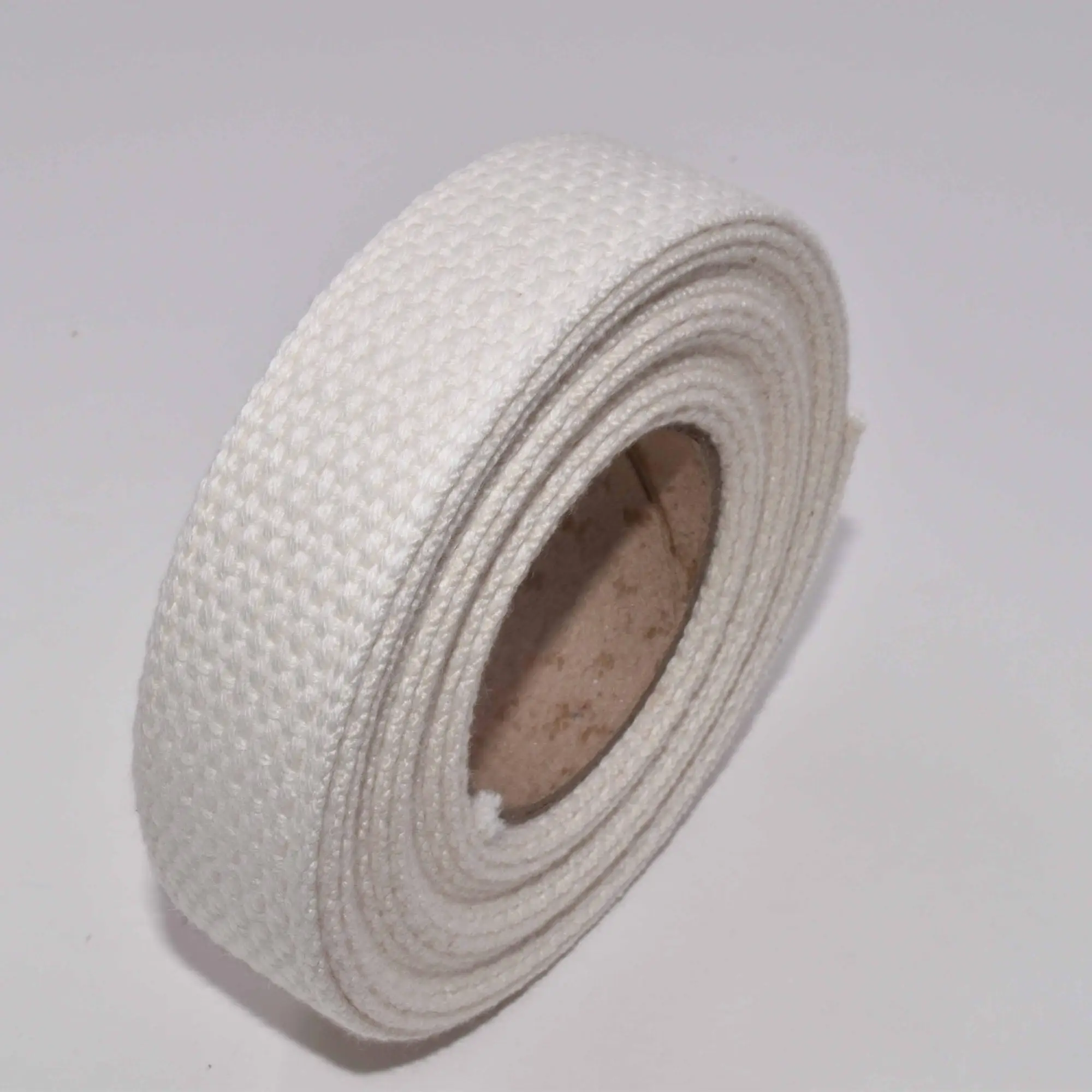 Natural beige cotton webbing for Key Fobs/ leather Purse Straps/Belting/Bag handle