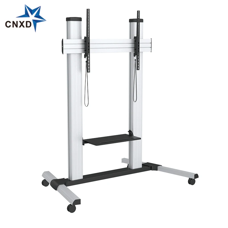 Подставка для телевизора HD плоский экран ЖК-дисплей Светодиодные Вращающиеся мобильные колеса телевизоров 55-110