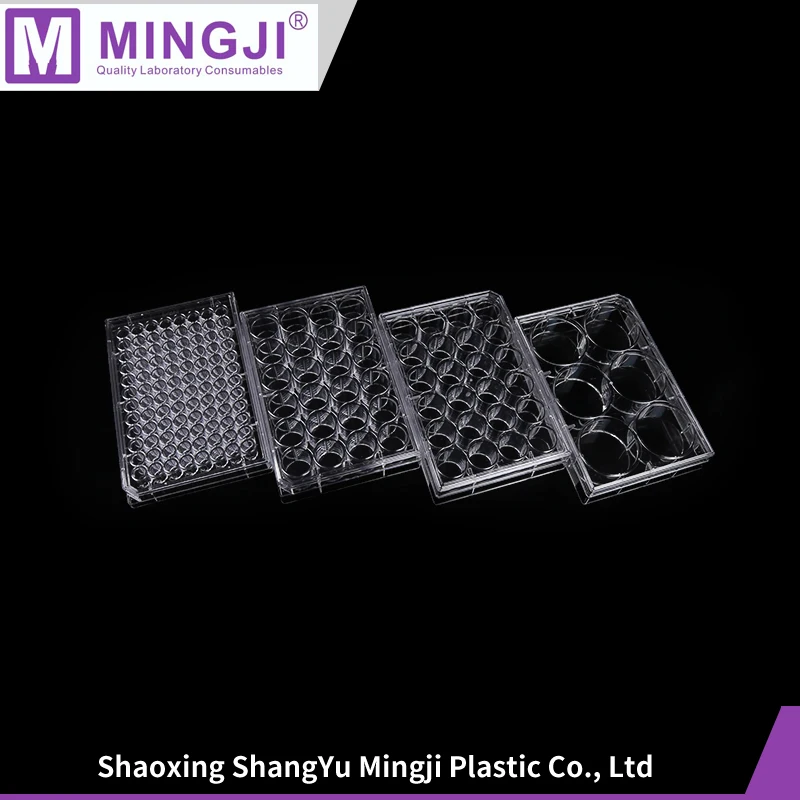 Стерильная пластиковая тарелка Петри из полипропилена, 12 лунок