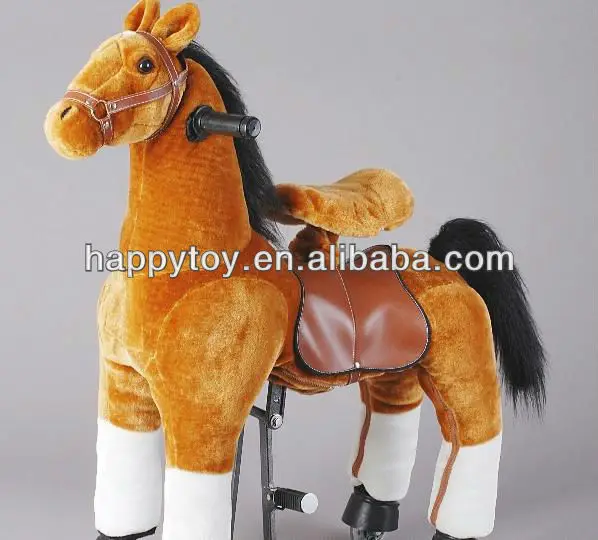 Ride on Horse toy pony walking horse animal ride on wheels for mall China manufacturer