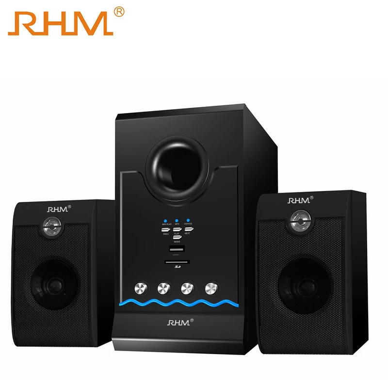RHM 2.1ch multimedia gaming home theater system speaker