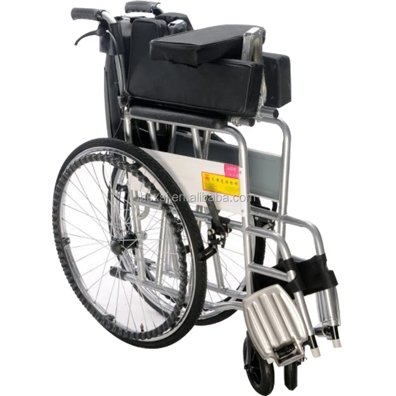 Cheap manual folding cerebral palsy wheelchair brake