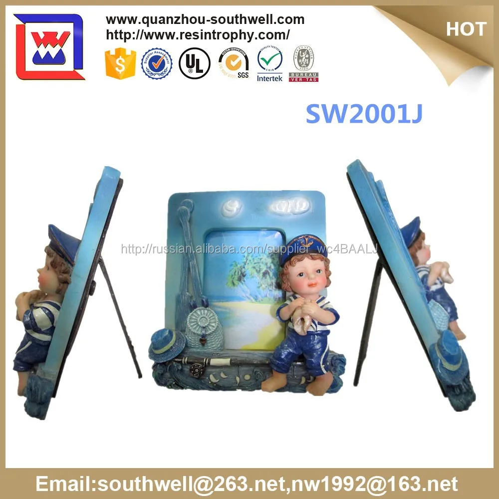 2015 open hot cute baby photo or photo frame and resin 3d photo frame for decoration