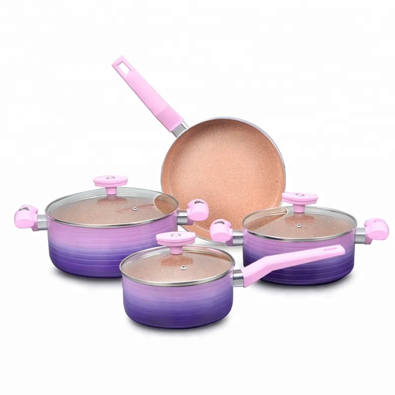 OEM Aluminium Alloy Copper Ceramic Coating  Pots and Pans