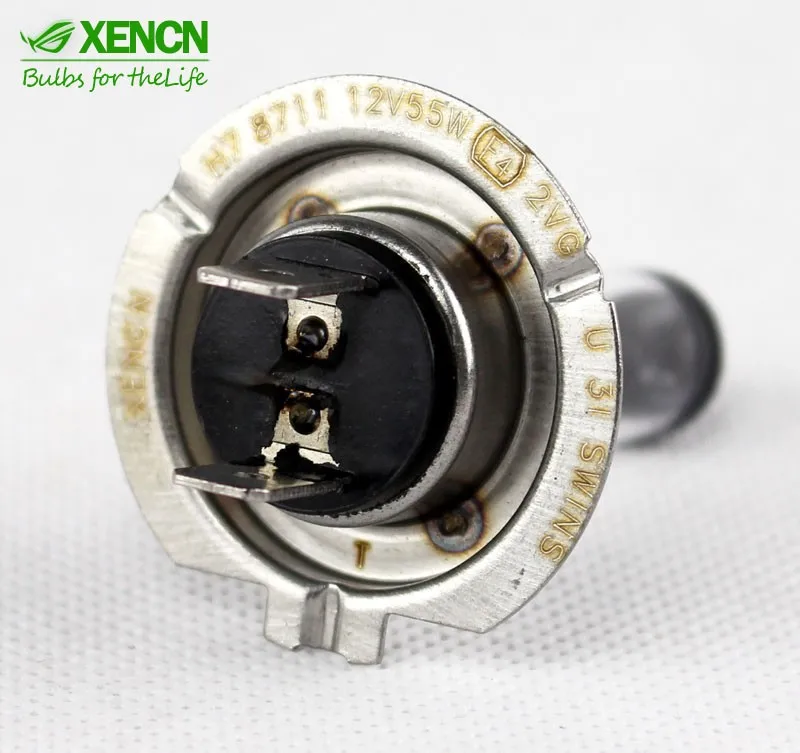 XENCN H7 PX26d 12V 55W 3200K Clear White Halogen Headlights High Low Beam Car Lights Bulbs Autolamps h7 halogen light