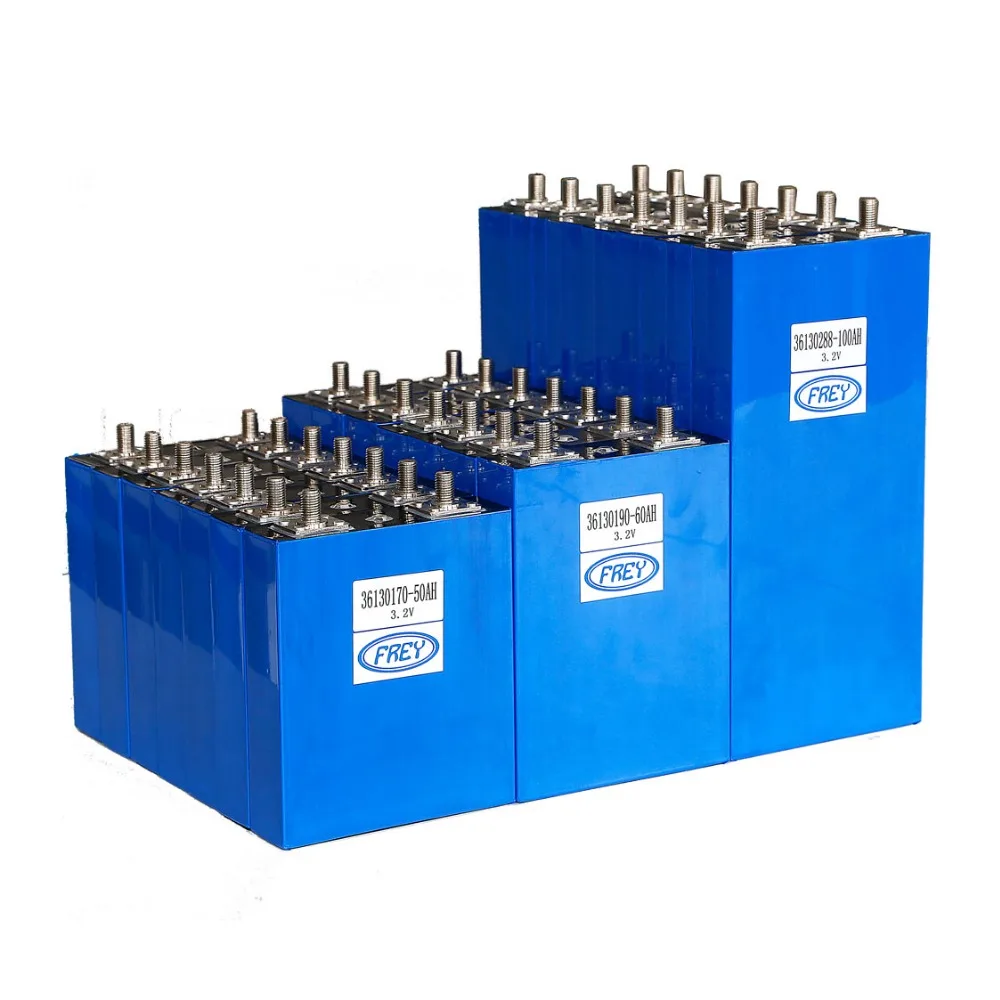 Grade A Prismatic Aluminum Case 3.2v 50Ah Lifepo4 Battery Cell