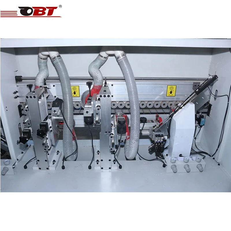 Full automatic pvc wood pre milling edge bander for furniture with corner rounding from China for sale