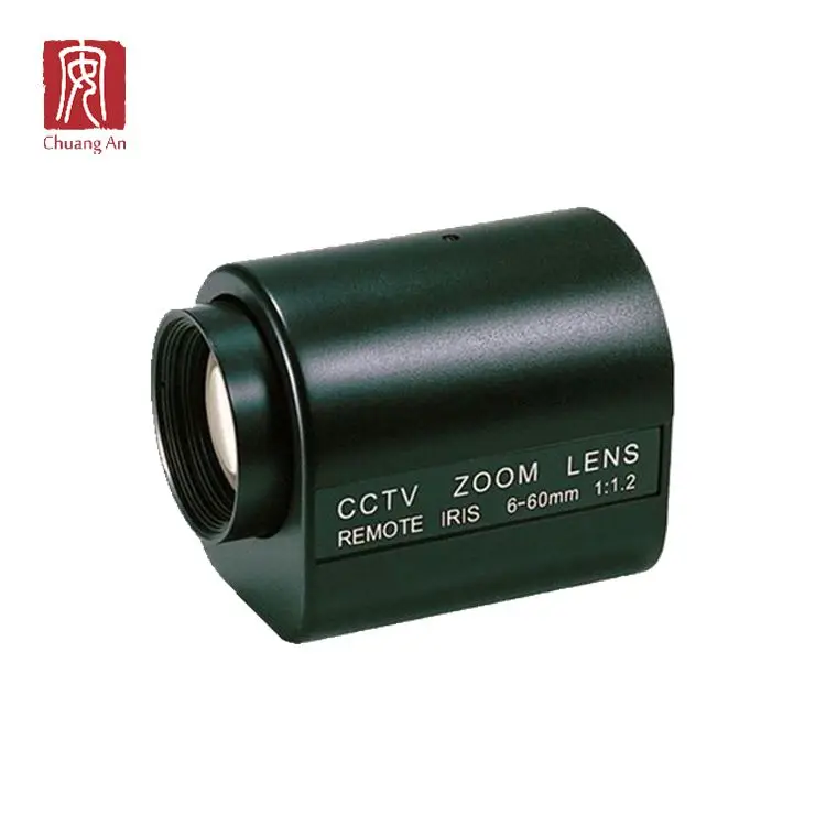 
1/3 inches CS Mount 0.8MP 6-60mm motor zoom lens for cctv camera 