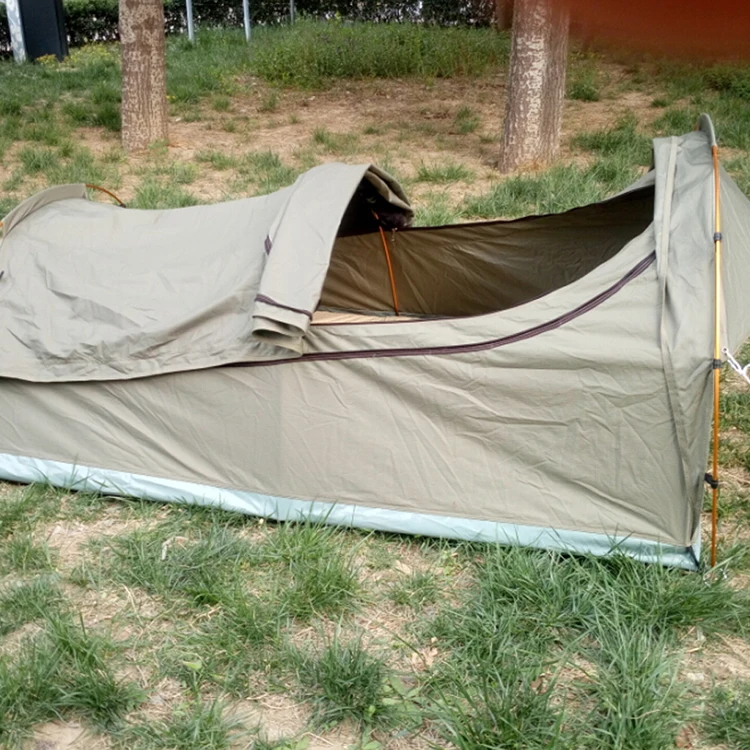 Wholesale double layer 2 person outdoor folding swag tent