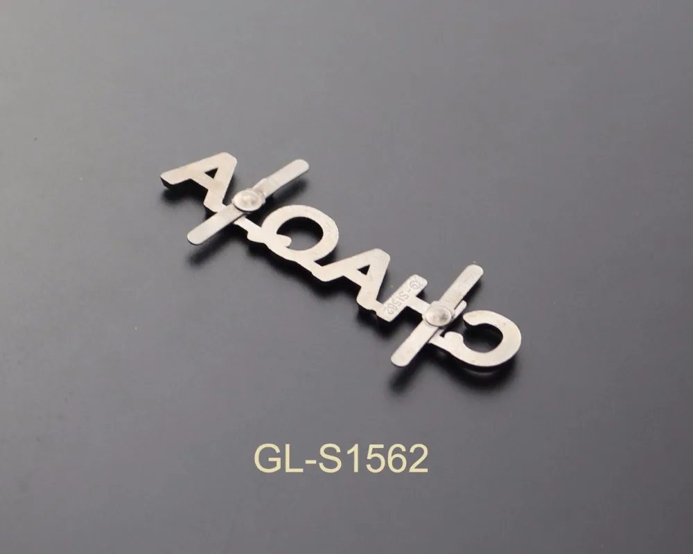 high quality fashion accessories letter shoes buckle