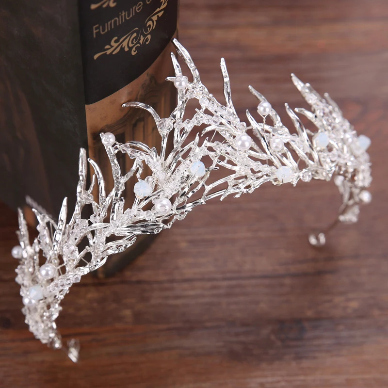2018 new arrival crystal crown tiara