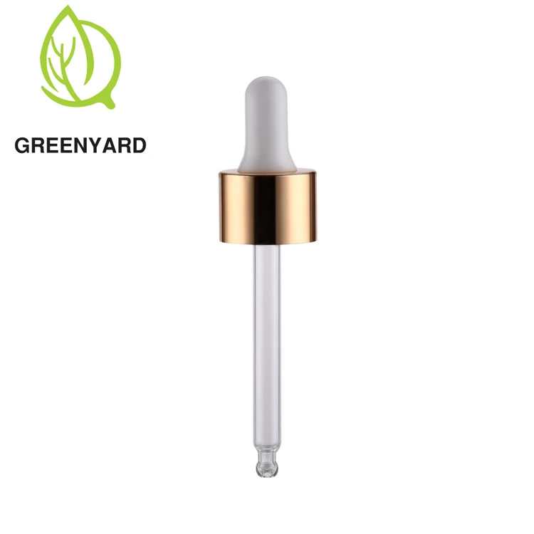 Glass oil dropper bottle