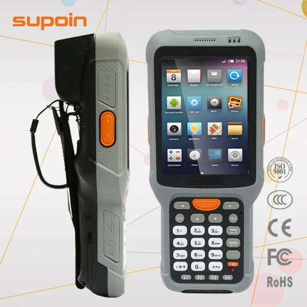 Supoin S52 Android 1D/2D высокоэффективные портативные терминалы данных 3G/WIFI/BT/IP65/камера/GPS на большие расстояния