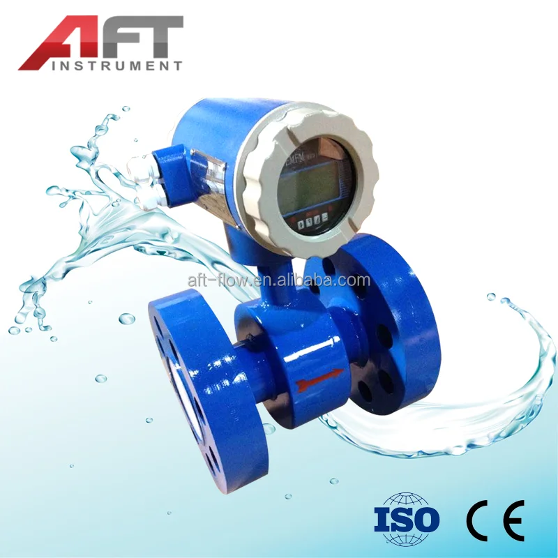 High Pressure Battery Operated Water Electromagnetic Flow Meter