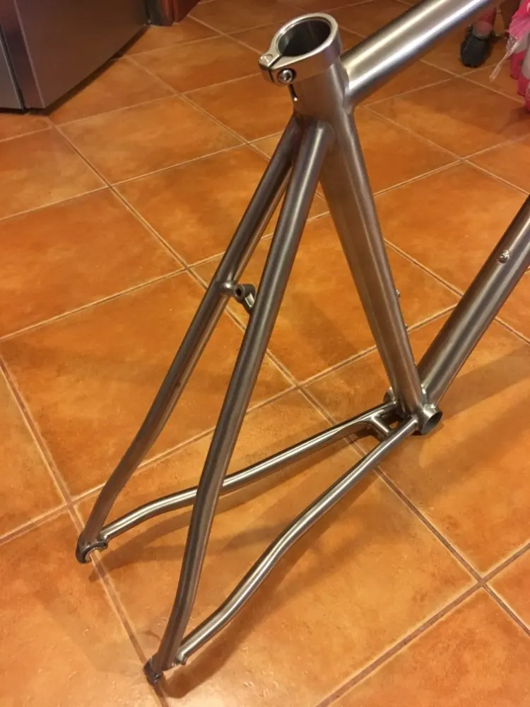 PYTITANS Titanium Bike Frame Road Quick Release 135 Best Price