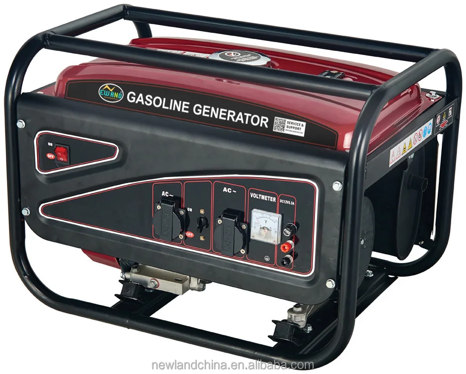 3.0kW electric starting 9hp бензиновый генератор с воздушным охлаждением