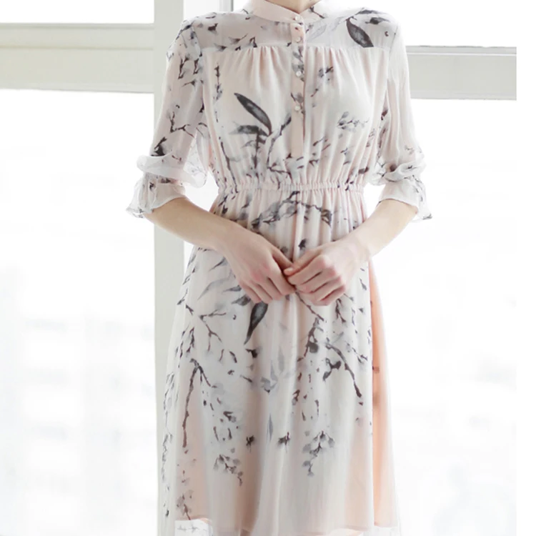 Digital Printing Soft Thin Georgette Fabric100D Viscose GGT Fabric