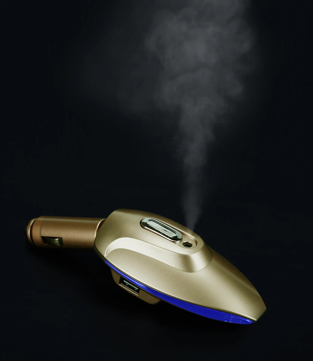 
Car Air Humidifier Dual USB Charger Aroma Diffuser 